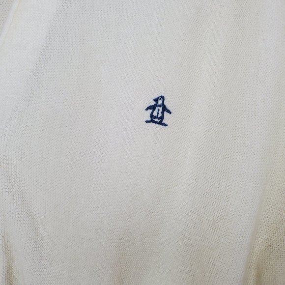 Vintage Grand Slam Cream Cardigan Made in USA Size Large - Picture 6 of 15